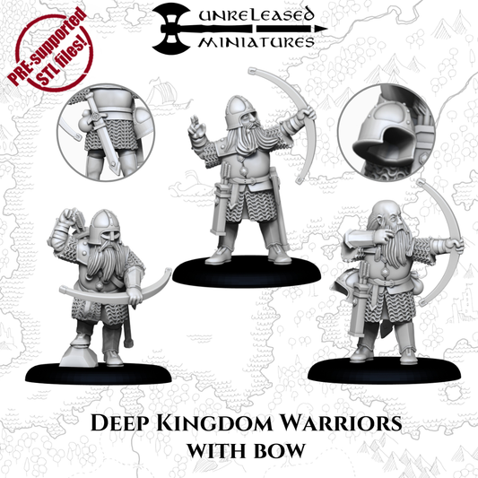 DEEP KINGDOM WARRIORS WITH BOW