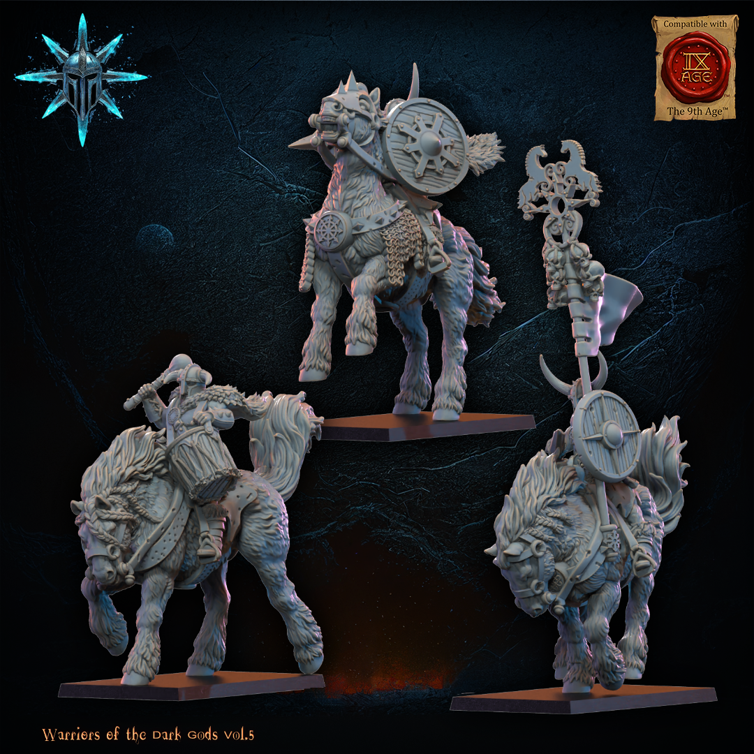 BARBARIAN HORSEMEN AXE/SPEAR COMMAND