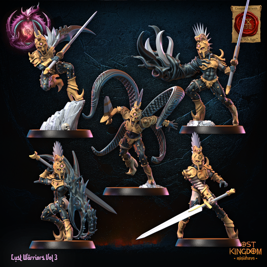 28mm Lust Fallen Warrior Vol 2