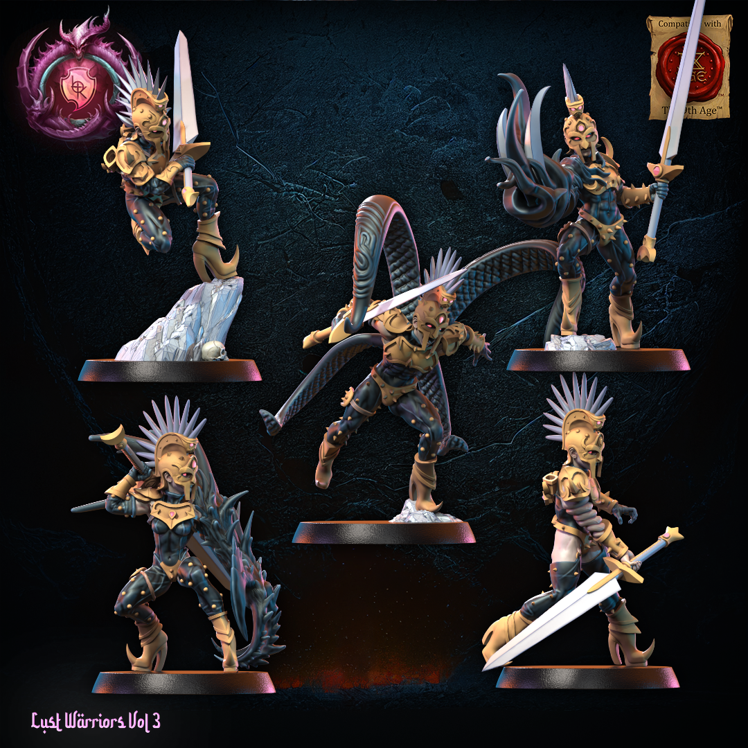28mm Lust Fallen Warrior Vol 2