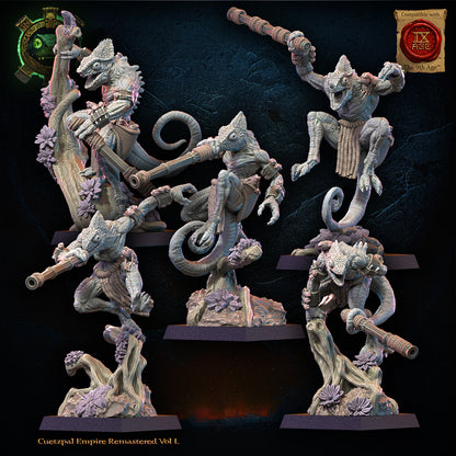 KUAXOTL REGIMENT WITH BLOWPIPES