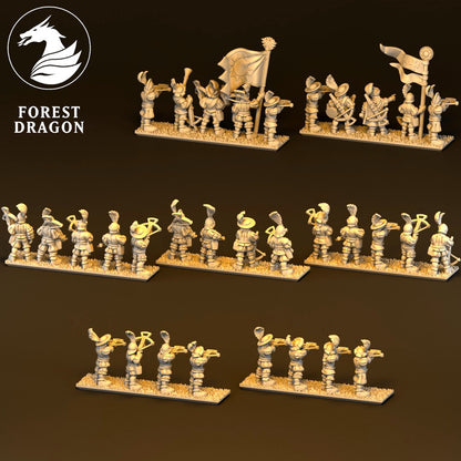 Imperial Empire - 10mm Crossbowmen Regiment