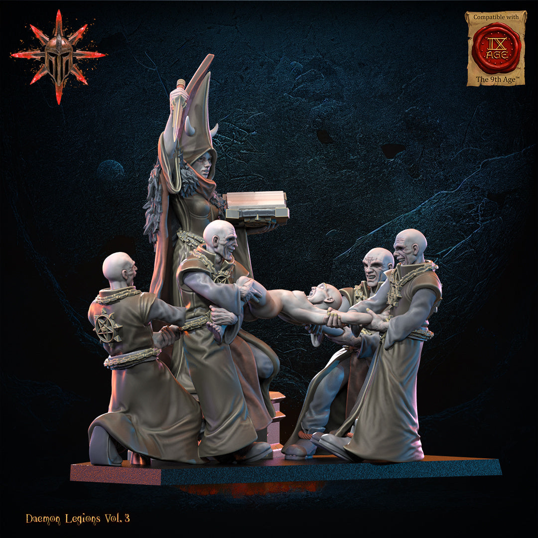 PRIESTESS AND ACOLYTES