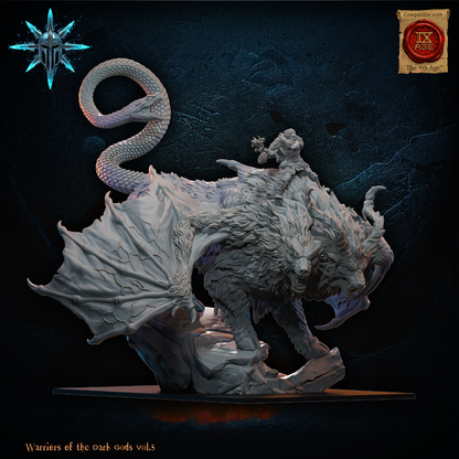 Barbarian Druid on Chimera