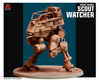 28mm Desert Hawks Scout Watcher