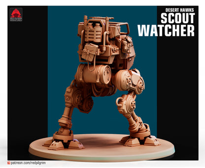 28mm Desert Hawks Scout Watcher