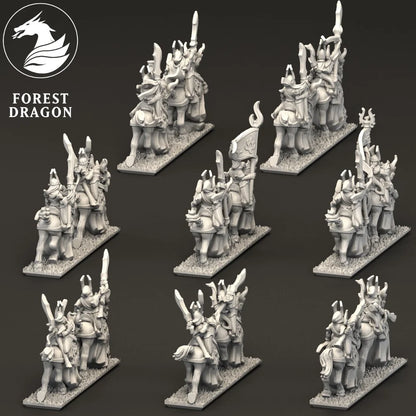Aurethil Court - 10mm Heavy Cavalry