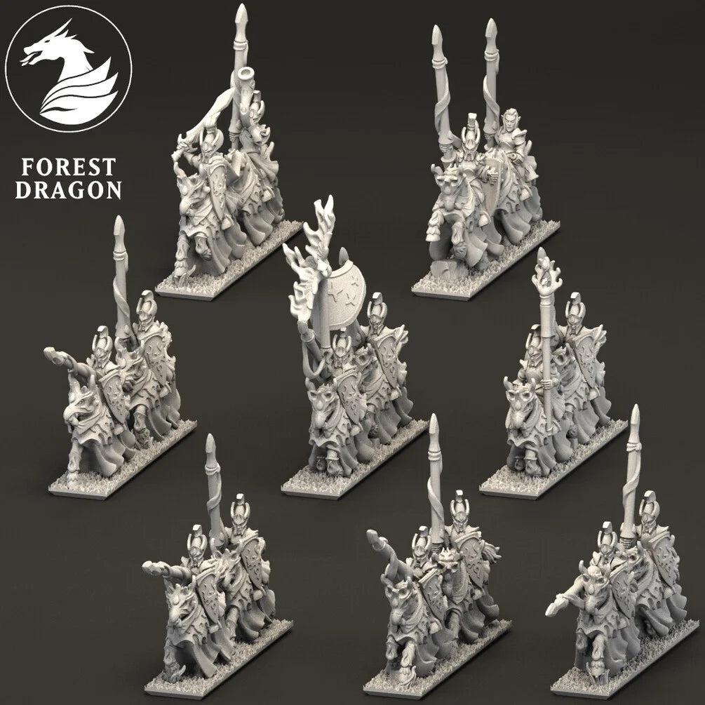 Aurethil Court - 10mm Heavy Cavalry