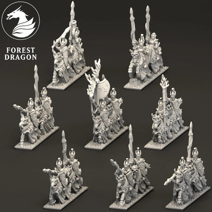 Aurethil Court - 10mm Heavy Cavalry