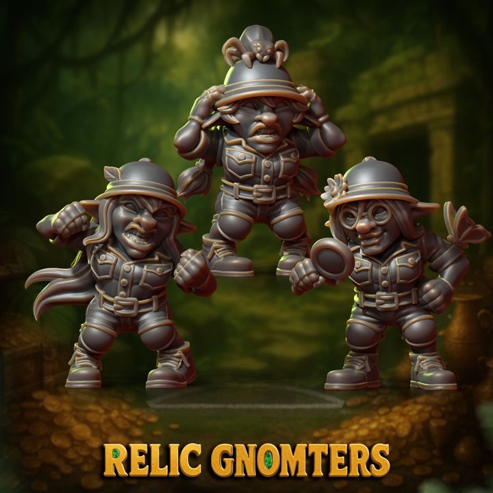 28mm Relic Gnomsters Fantasy Football Team