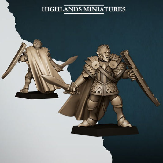 28mm Elf Prince on Foot