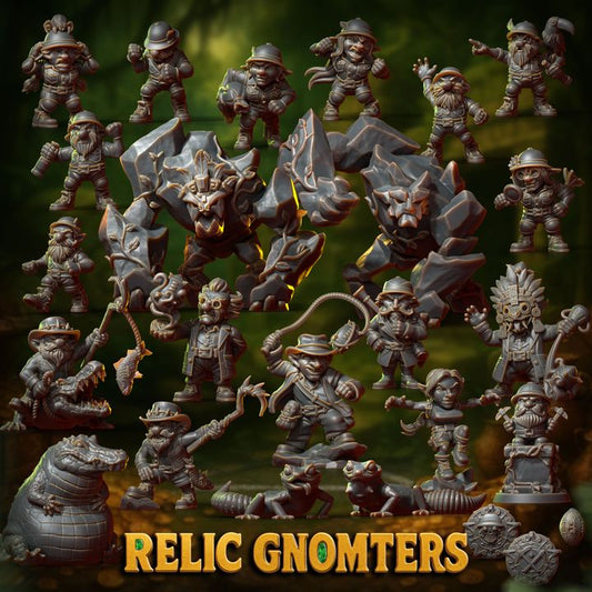 28mm Relic Gnomsters Fantasy Football Team