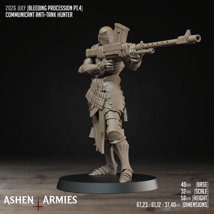 BLEEDING PROCESSION COMMUNICANT ANTI-TANK HUNTEr