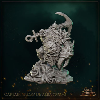 CAPTAIN DIEGO DE ALBA