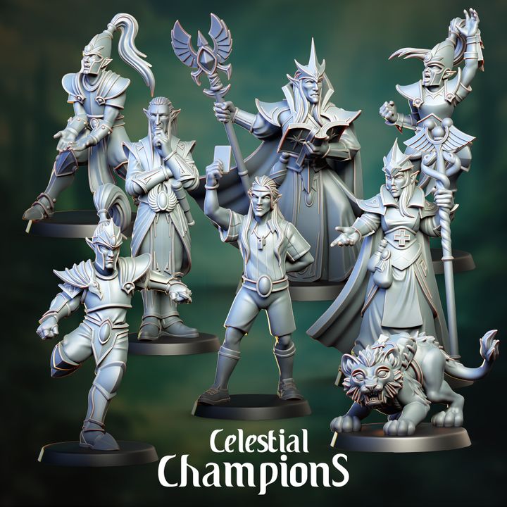 CELESTIAL CHAMPIONS SUPPORT STAFF