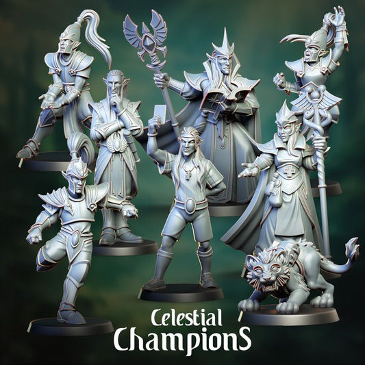 CELESTIAL CHAMPIONS SUPPORT STAFF