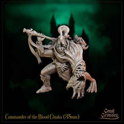 COMMANDER OF THE BLOOD CLOAKS