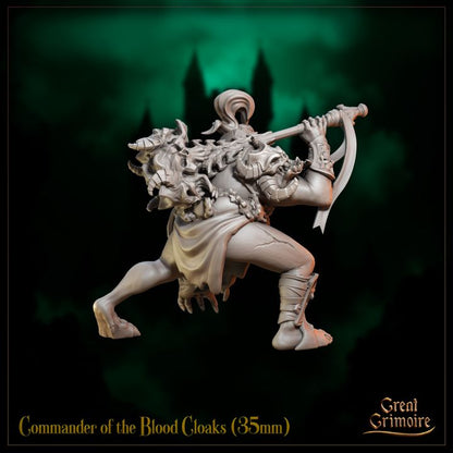 COMMANDER OF THE BLOOD CLOAKS