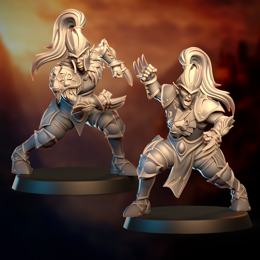FEMALE DRAGON KNIGHTS