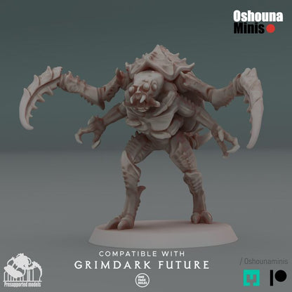 28mm Crab Cult - Feral Infected 2.0
