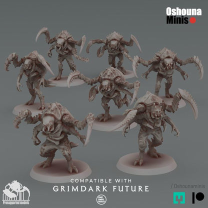 28mm Crab Cult - Feral Infected 2.0
