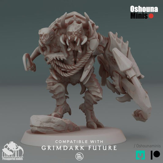 28mm Crab Cult - Hardshell Boss