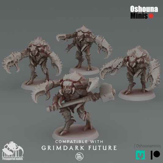 28mm Crab Cult - Hardshell Infected