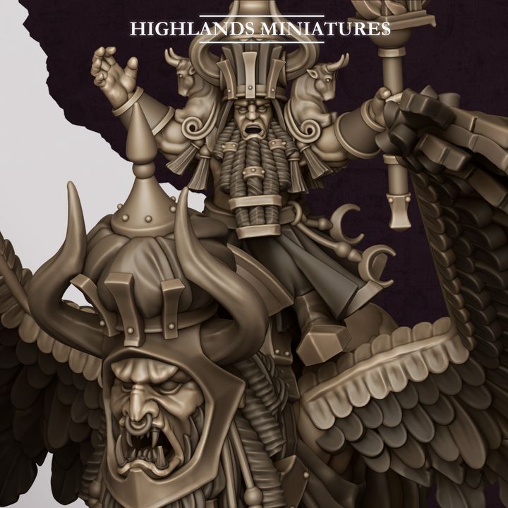 GREAT SORCERER OF MARDUK ON LAMASSU