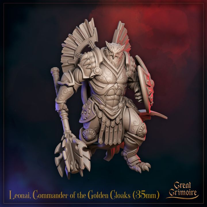 LEONAI, COMMANDER OF THE GOLDEN CLOAKS