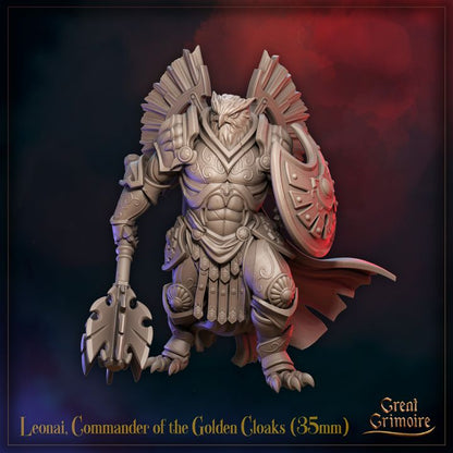 LEONAI, COMMANDER OF THE GOLDEN CLOAKS
