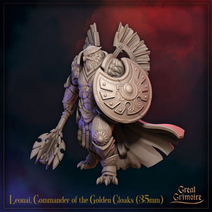 LEONAI, COMMANDER OF THE GOLDEN CLOAKS