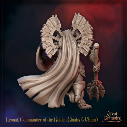 LEONAI, COMMANDER OF THE GOLDEN CLOAKS