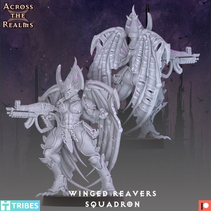 28mm Winged Reavers Squadron