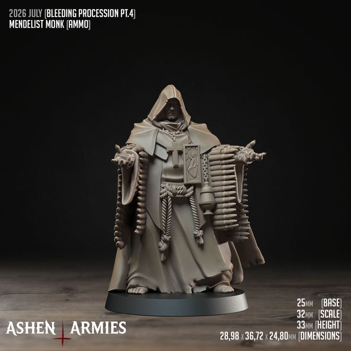 BLEEDING PROCESSION MENDELIST AMMO MONK
