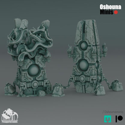 28mm Doomed Empire - Monolith Shards Terrain