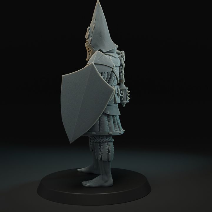 Trench Crusade - Trench walker with shield