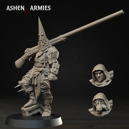 BLEEDING PROCESSION TRENCH PILGRIMS