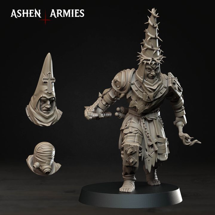 BLEEDING PROCESSION TRENCH PILGRIMS