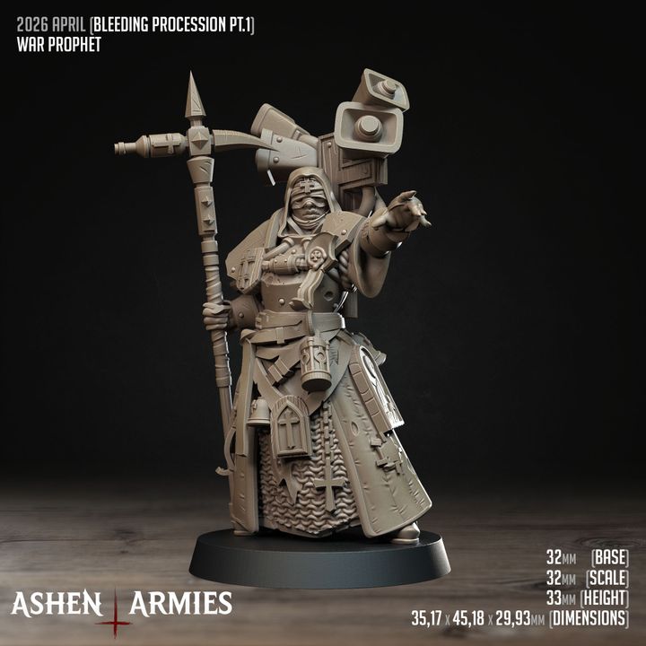 BLEEDING PROCESSION WAR PROPHET