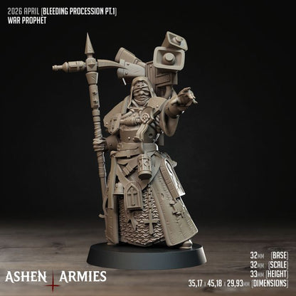 BLEEDING PROCESSION WAR PROPHET
