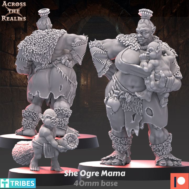 SHE OGRE MOMMA & BABY