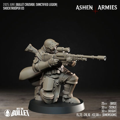SANCTIFIED LEGION SHOCK TROOPERS