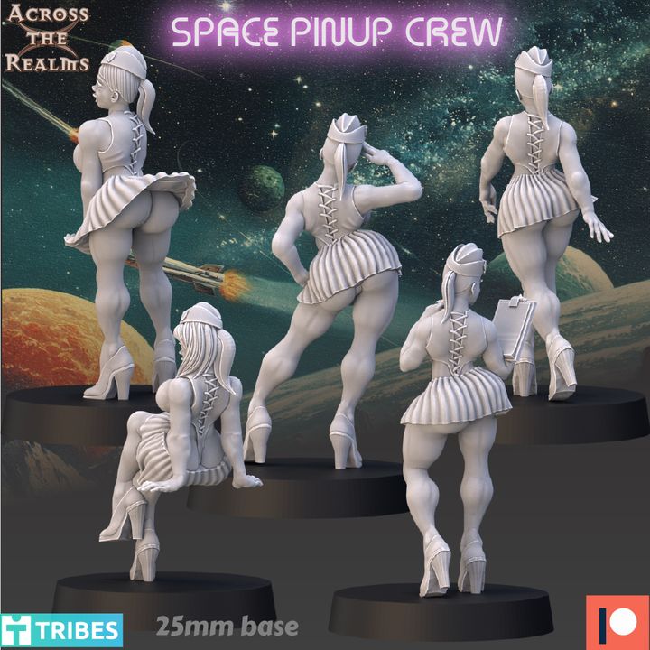 SPACE PINUP CREW