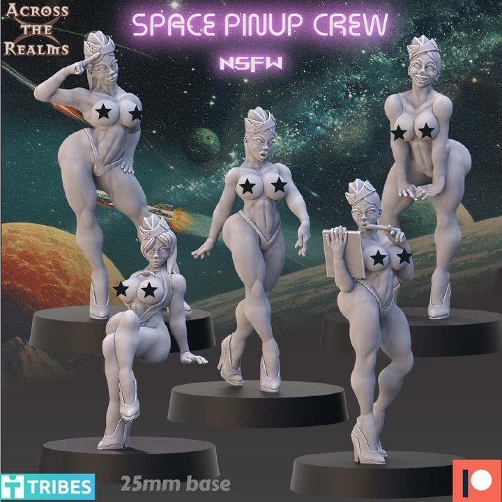 SPACE PINUP CREW
