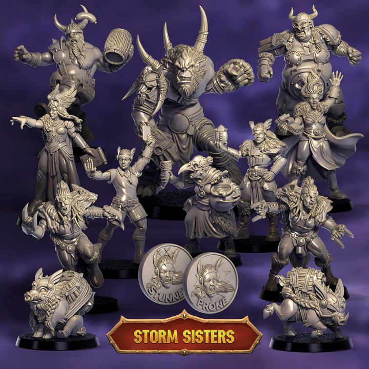 STORM SISTERS SUPPORT STAFF