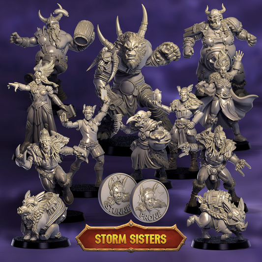 STORM SISTERS SUPPORT STAFF
