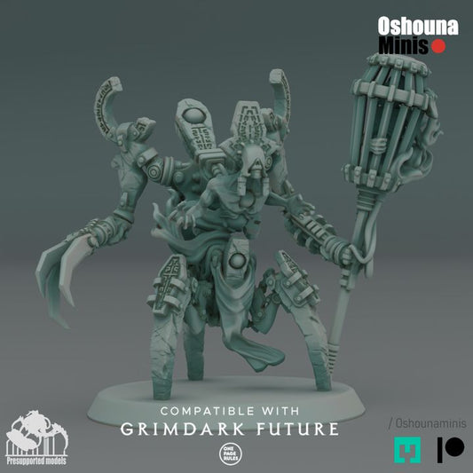 28mm Doomed Empire - Tripod Emperor