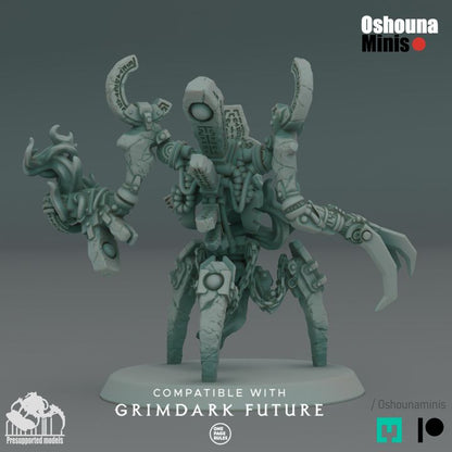 28mm Doomed Empire - Tripod Emperor
