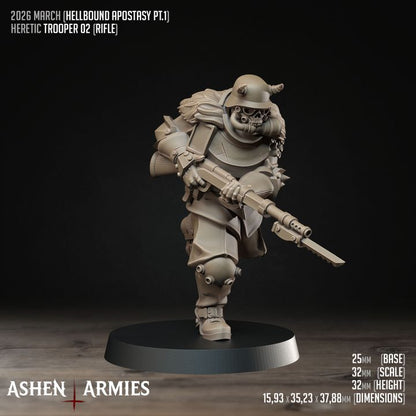 HELLBOUND APOSTASY HERETIC TROOPERS