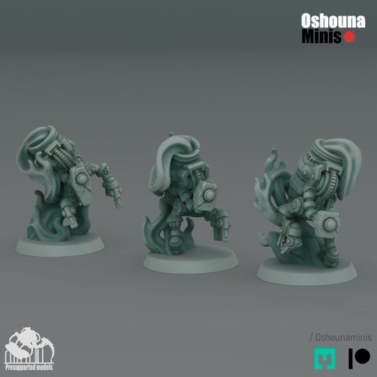 28mm Doomed Empire - Urn Bots